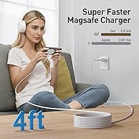 Vista 7 de 2026 Magnetic Wireless Charger Fast Apple Mag-Safe Charger for iPhone17/16 Pro Max/16 Pro/15Pro Max/15 Plus/14/13/12/AirPods 3/2/Pro/Pro 2 Magnet