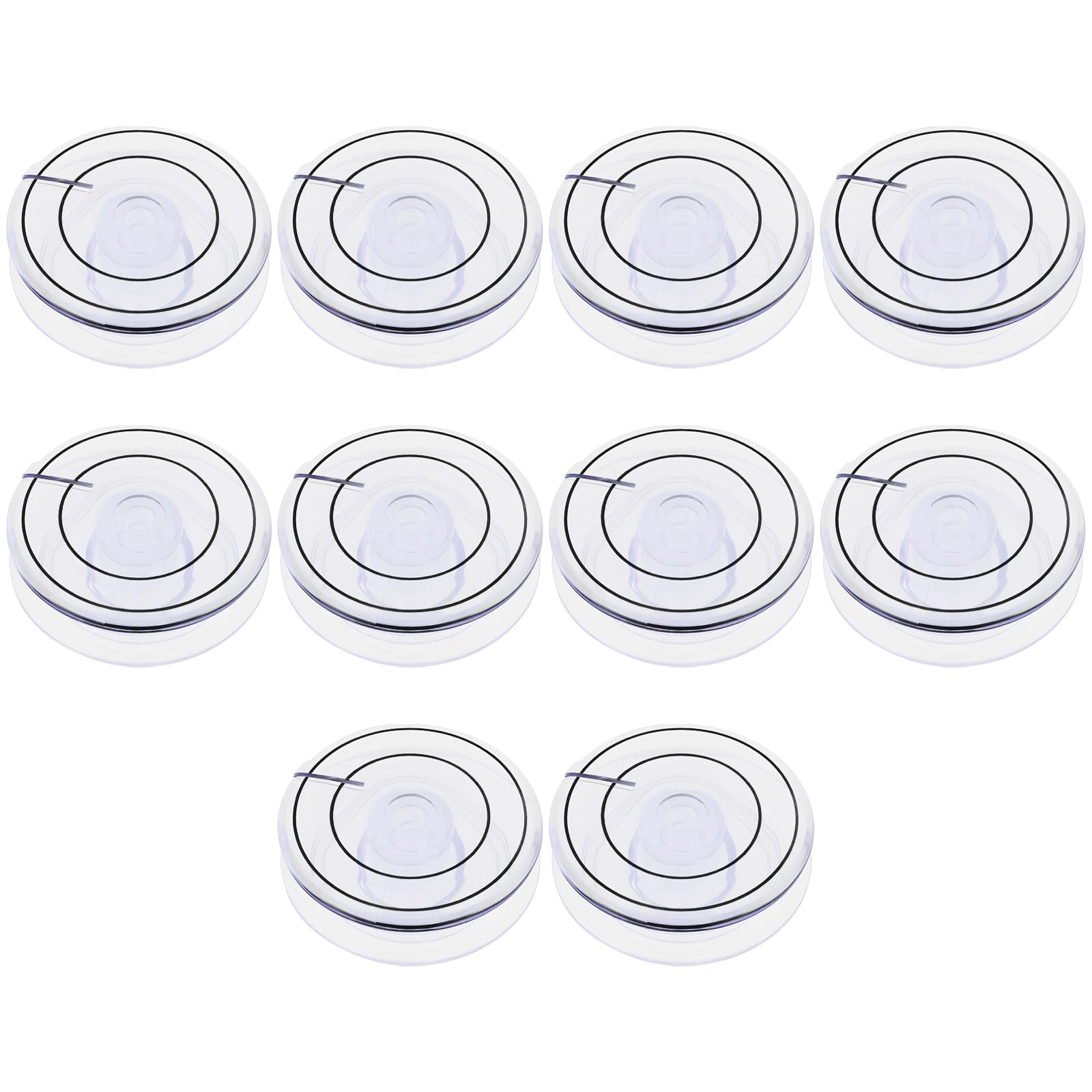 As Axis Spindleon 10Pcs Plastic Bobbins 383931 Compatible With Singer Futura 900 920 1030 Sewing Machines