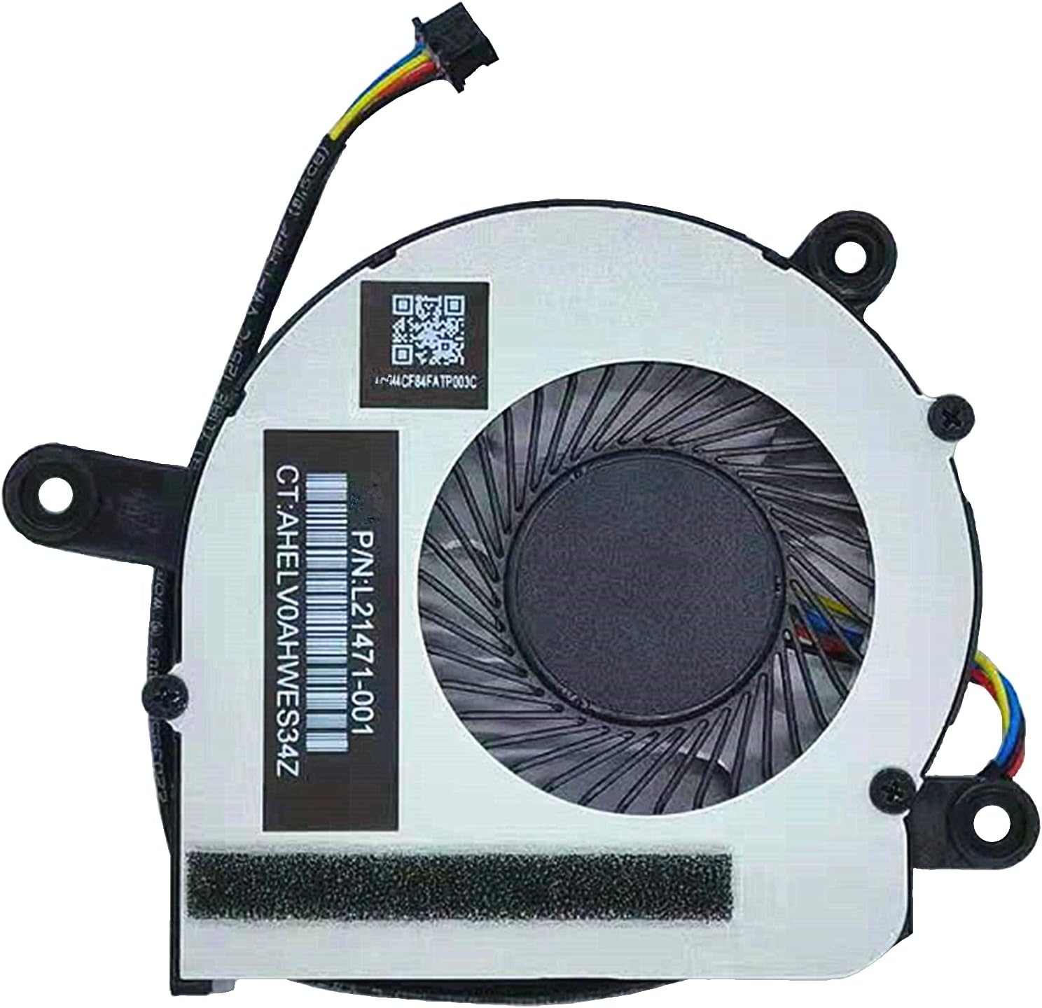 Desktop Tiny Fan for HP EliteDesk 800 G3 G4 G5 750 G4 Series, L21471-001 Black connector | BV