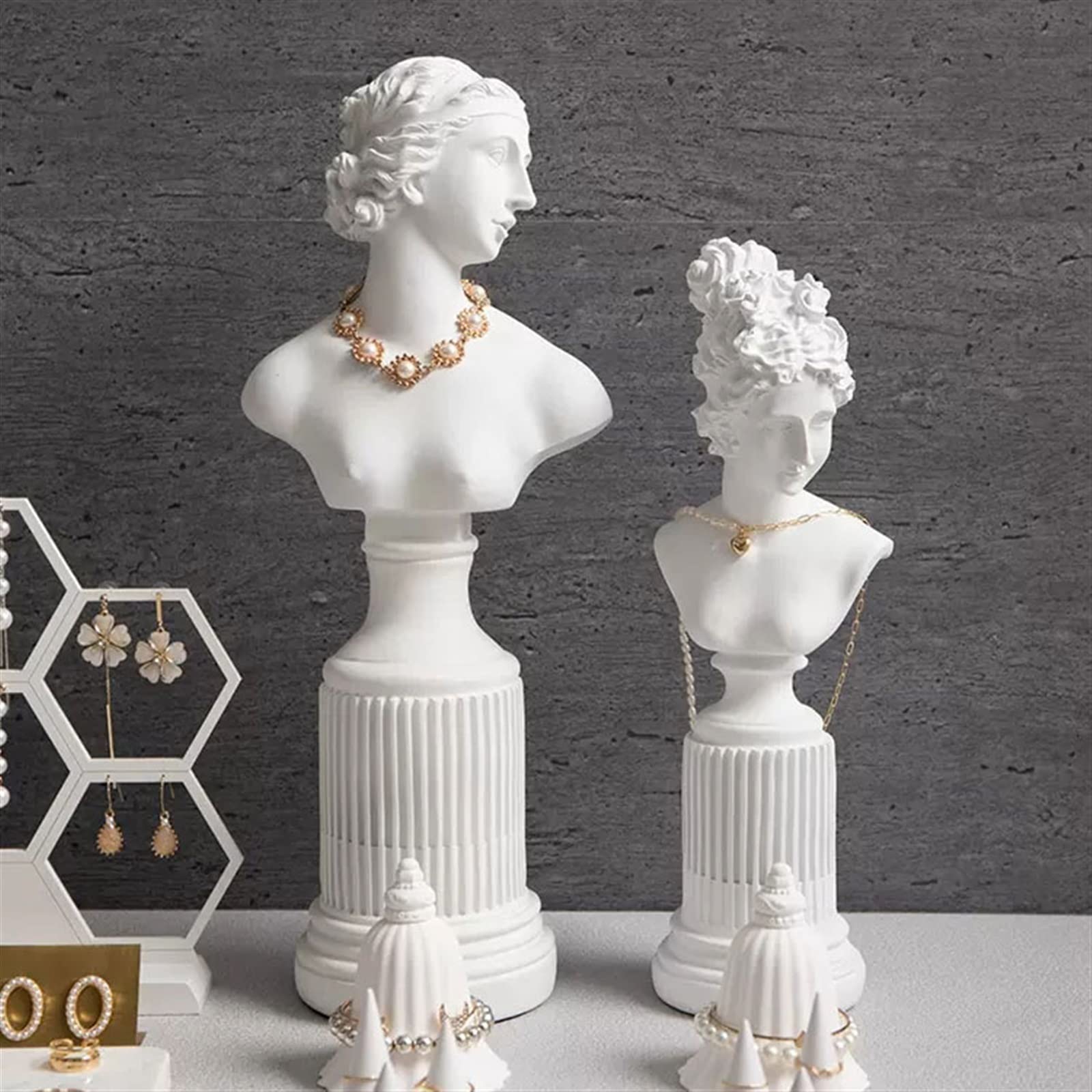 Hotainoys Sieraden Display Stand, Afneembare Ketting Mannequin