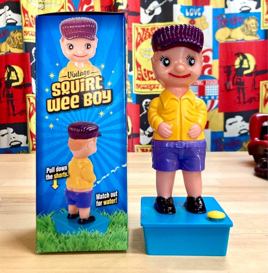 希少 Squirt Wee Boy 水鉄砲 1982年 海外おもちゃ輸入おもちゃ Amazon