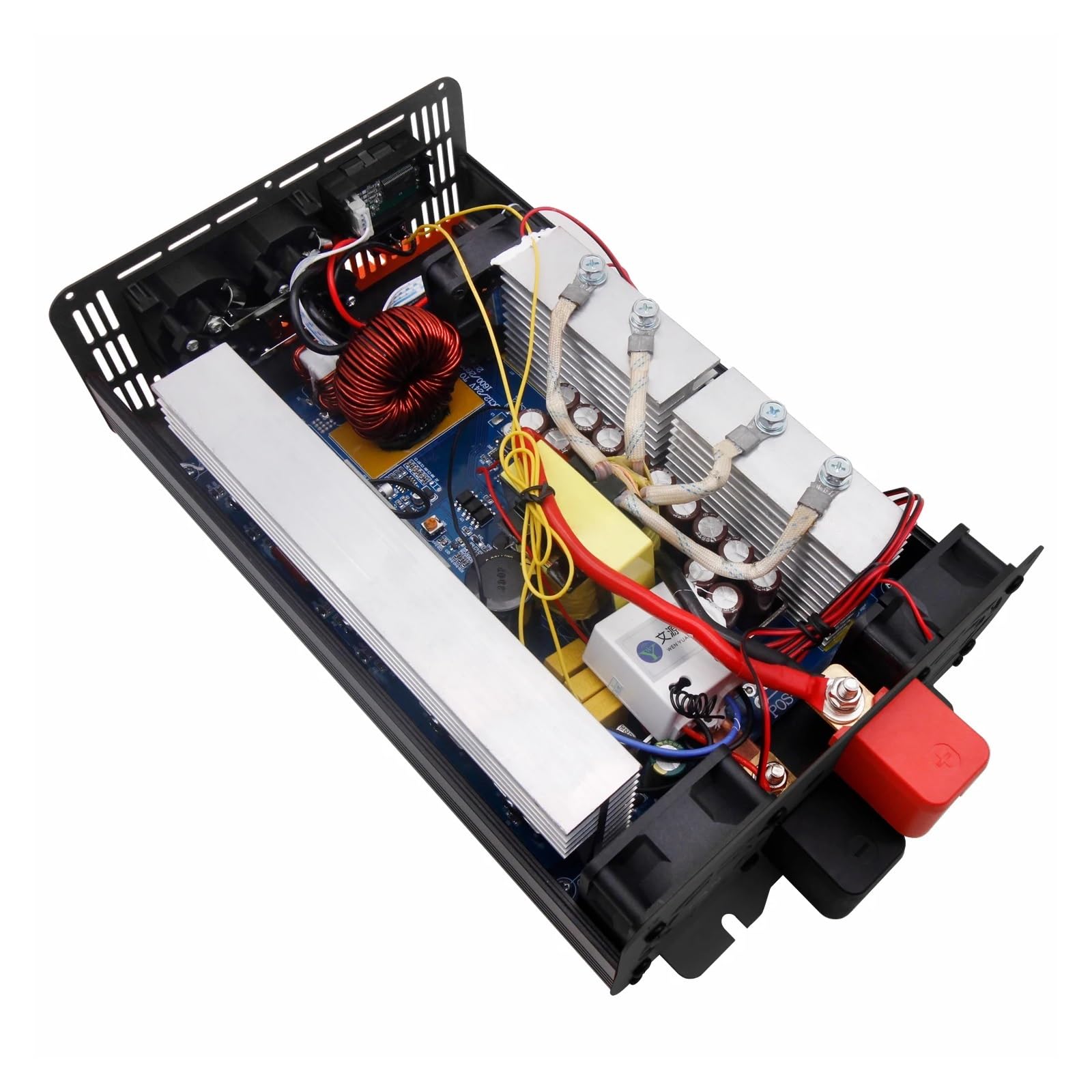 5000W 6000W Czysta Sinusoida Falownik z Podwójnym Gniazdem i Ekranem LCD. Przetwornica napięcia DC 12 V 24V na AC 220V (6000W, 12V-220-230V 50HZ)