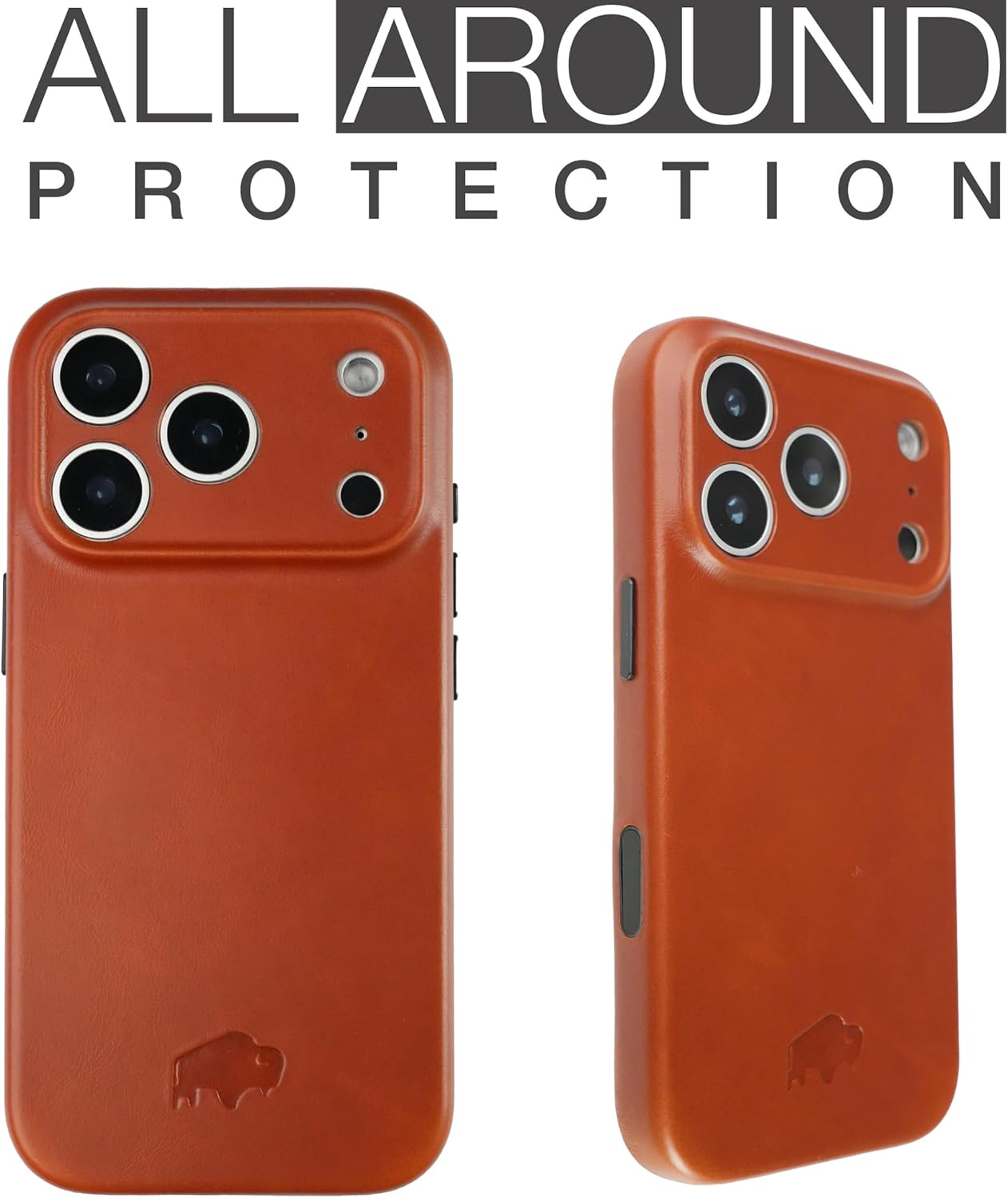 BLACKBROOK Tri-fold Leather Wallet Case for iPhone 17 Pro Max – Tudor Full Grain Leather for MagSafe Detachable Case, 8 Card Slots & 2 Cash Pockets, RFID Shielding, Elegant Gift Box