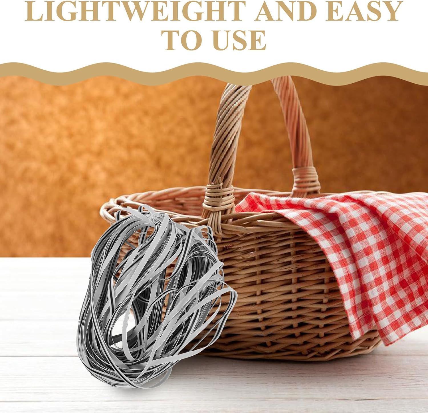 Synthetic Rattan Weaving Material for Patio Furniture Repair, DIY