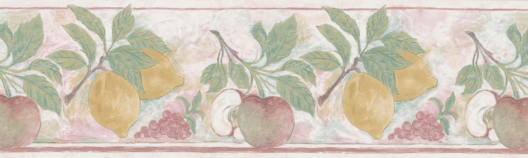 Brewster 418B352 Borders and More Fruit Wall Border, 6.825-Inch by 180-Inch