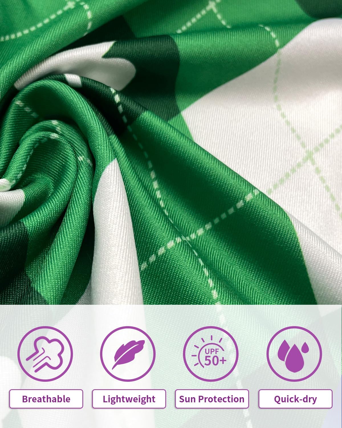 Soneven Womens Long Sleeve Polos 1/4 Zip Moisture Wicking Collared Golf Shirt Slim Fit for Casual Work - Image 5