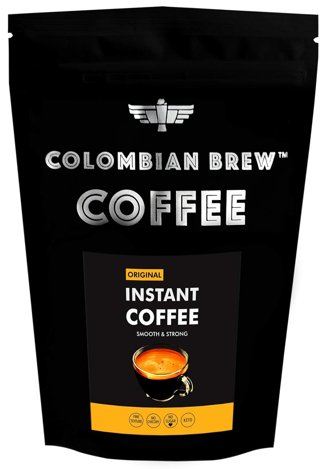 Colombian Brew Coffee Pure Instant Coffee Powder Strong 200g Amazon In Grocery Gourmet Foods