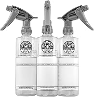 Chemical Guys ACC138 16oz Secondary Dilution Bottles with Heavy Duty Sprayer, 3 Pack - Pro Detailing Spray Bottles