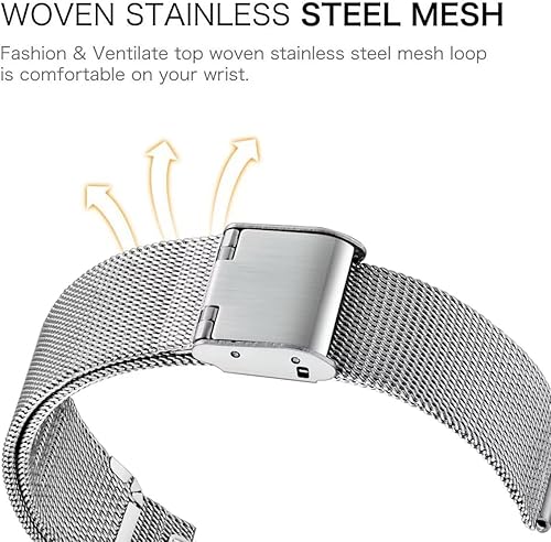 Miniatura 3 de Compatible con Xiaomi Redmi Watch 3 Active Bandas, correa de repuesto de metal de acero inoxidable para reloj inteligente Redmi Watch 3 Active Smart