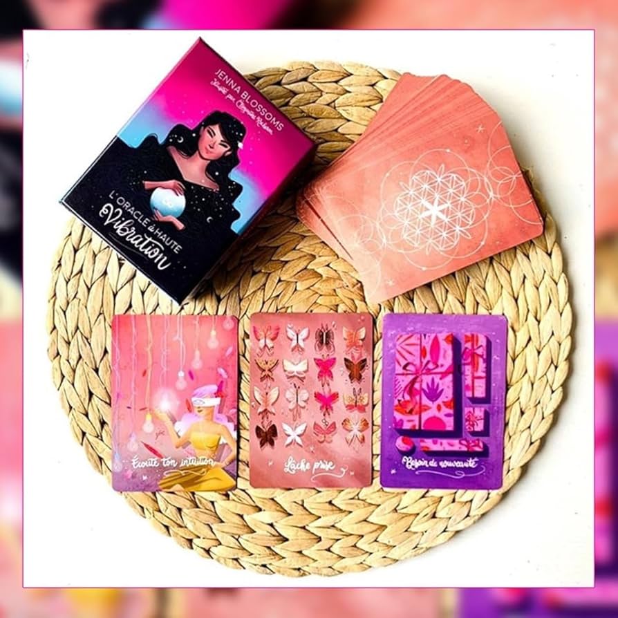 ✨パールピンクのエッジ！✨現代的なフランスのオラクルカード・タロットカード Amazon.co.jp: パールピンクのエッジ！現代的なフランスの