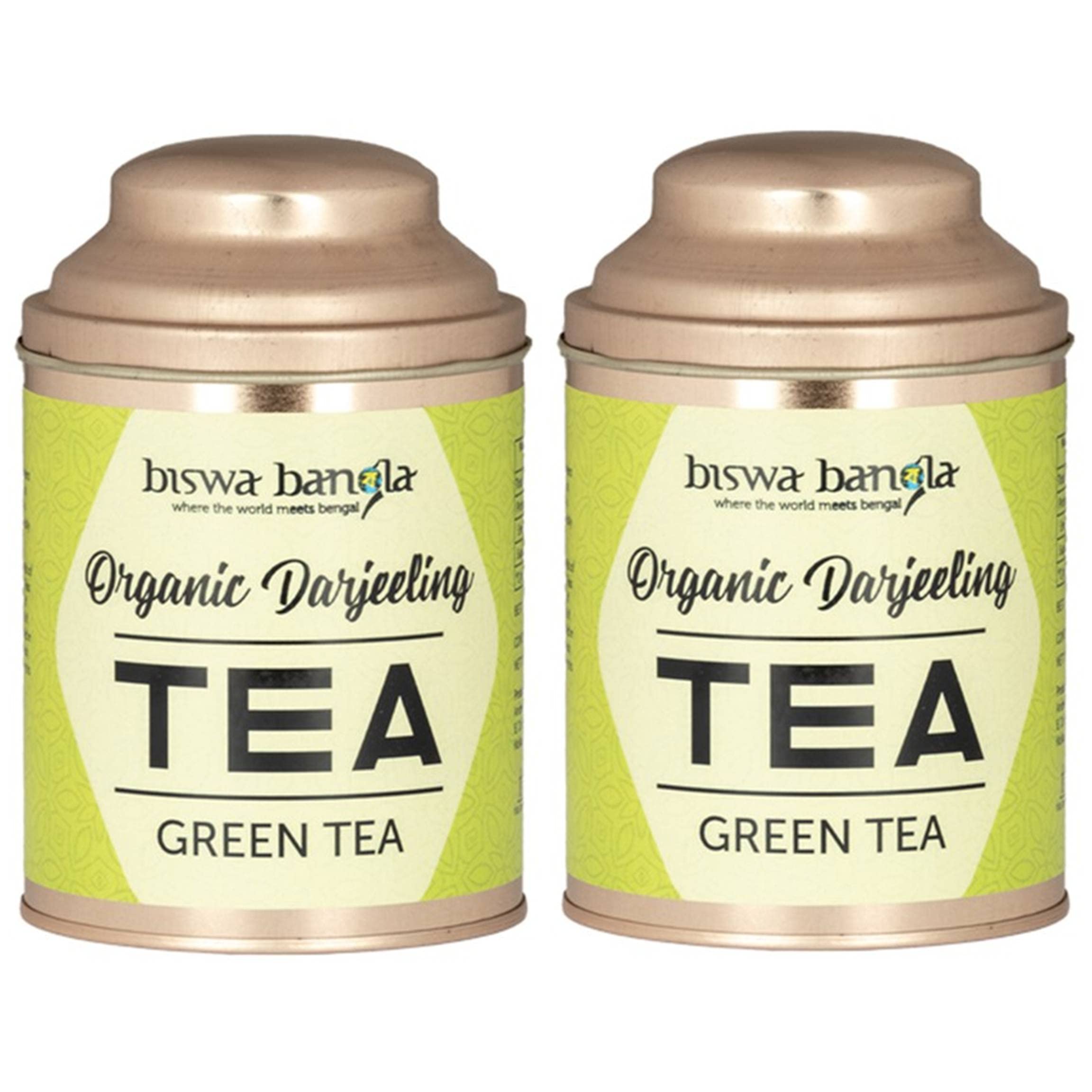 Biswa Bangla Organic Green Tea from MIM tea garden (Pack of 2)
