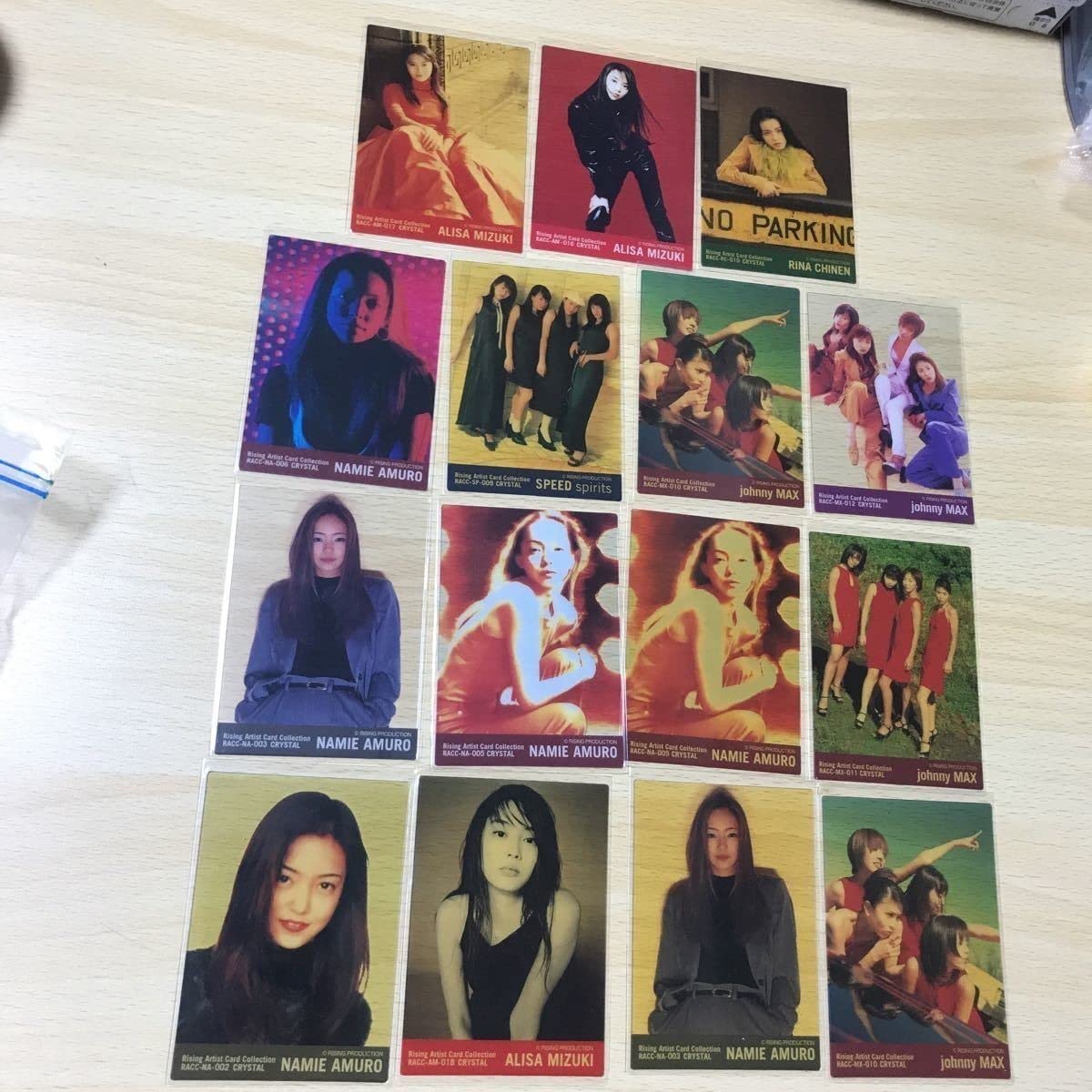 Amazon.co.jp: 安室奈美恵 カード まとめ 知念里奈 観月ありさ