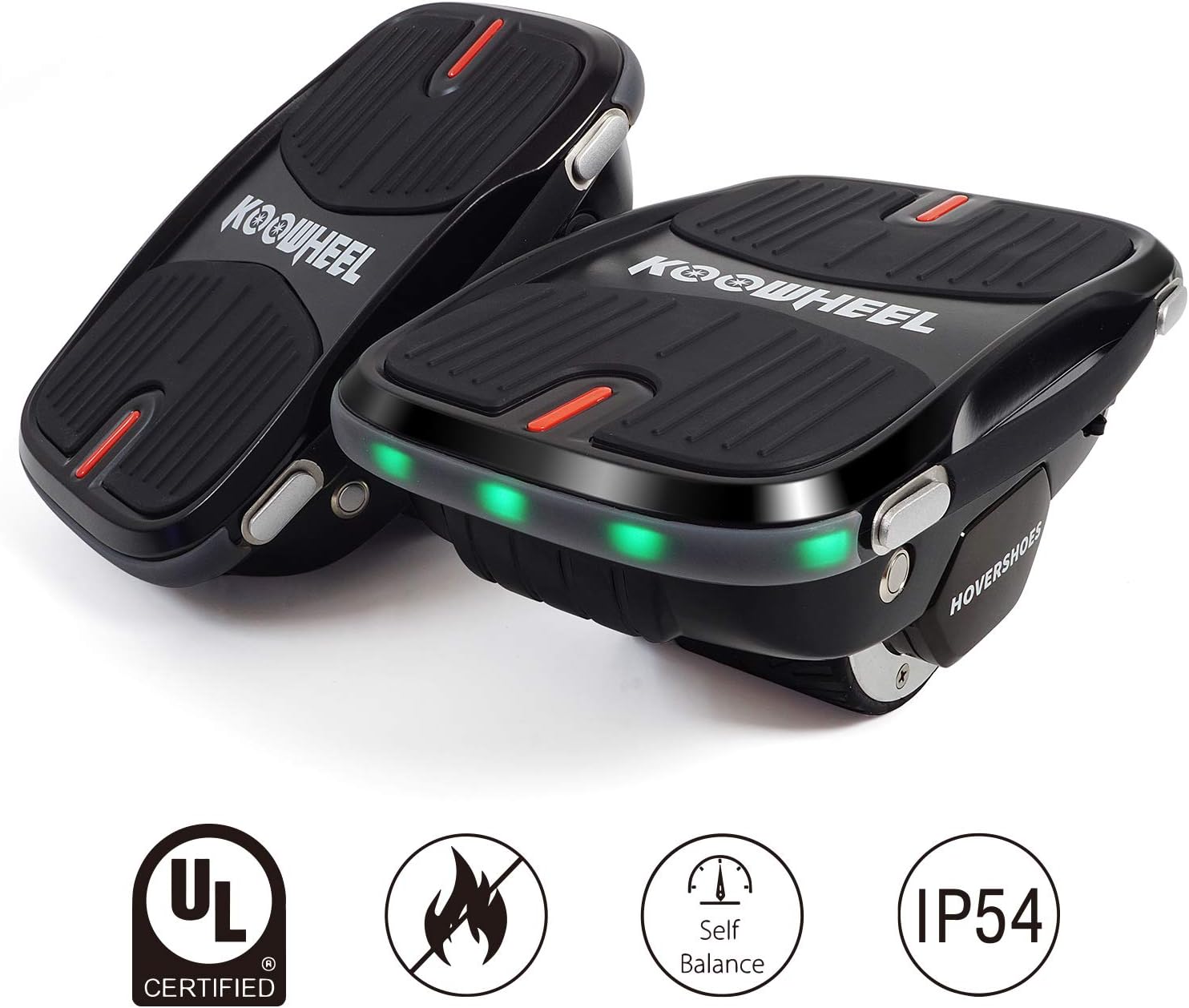 Transfomerable & Convertible Hovershoes Electric Roller Skating Shoes/Self Balancing Hoverboard 2 in 1