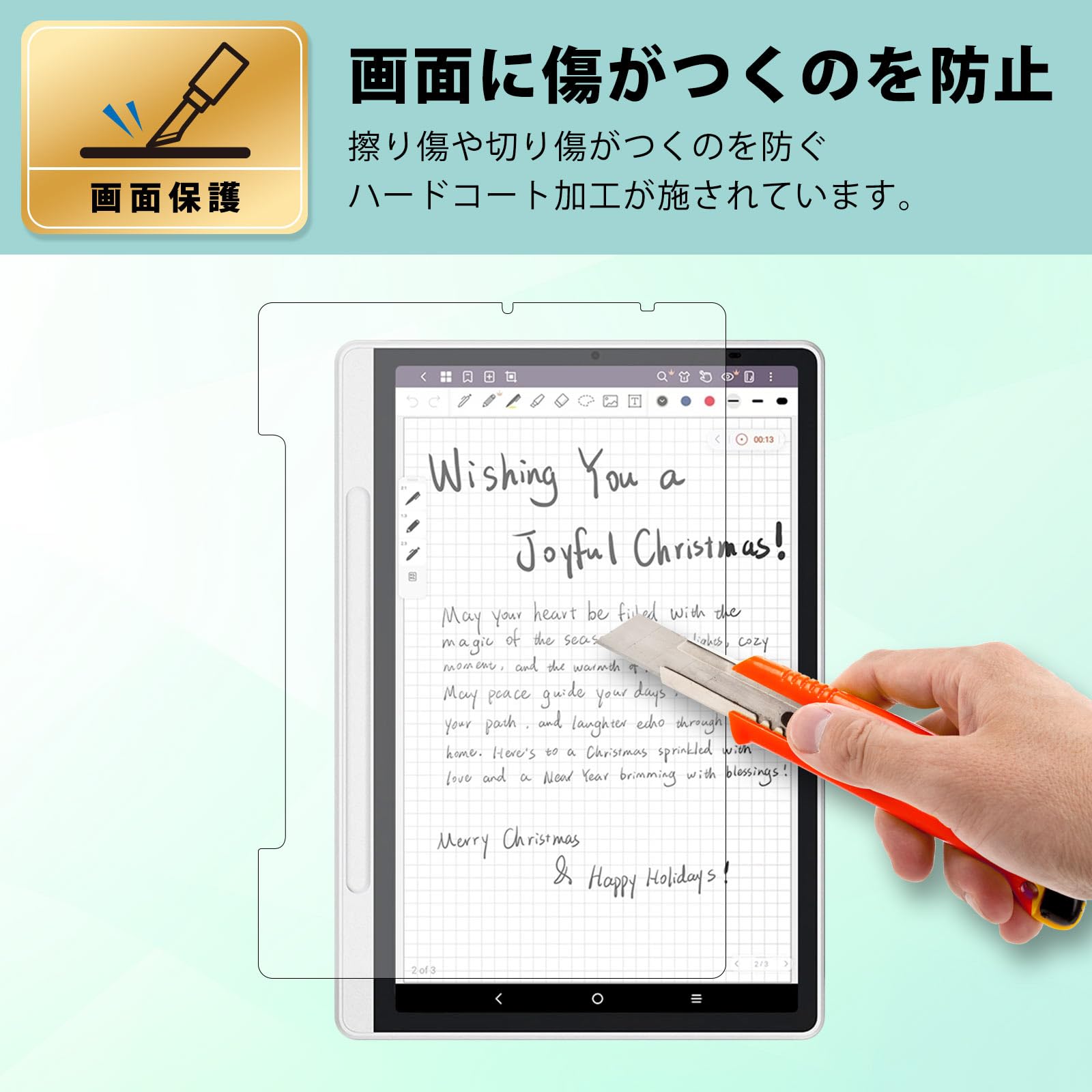 Amazon.co.jp: MotoMoto フィルム XP-Pen Magic Note Pad 用 紙のよう