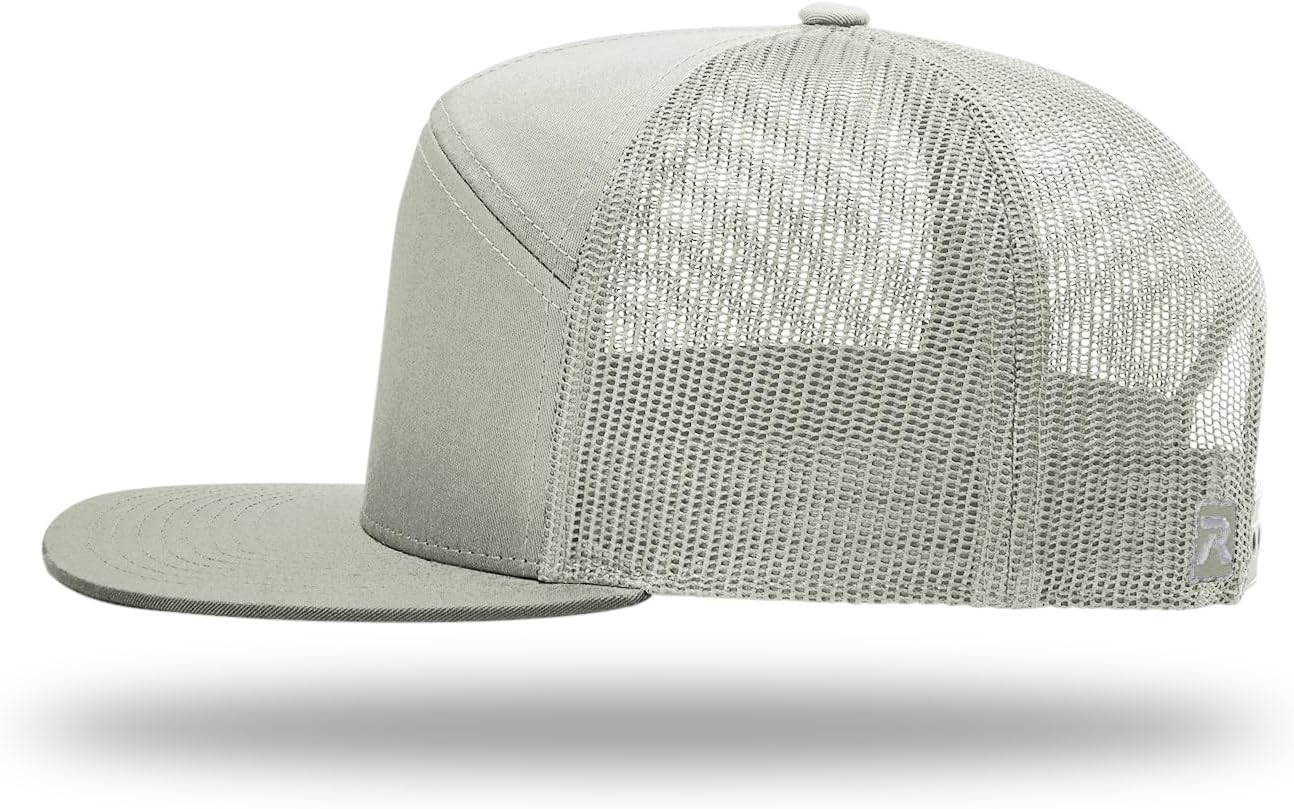 Richardson 168 168P Hat 7-Panel Trucker Cap Hi-Pro Snapback Cap Camo Hat Adjustable Baseball Hat Blank Hat Bulk Hats - Image 5