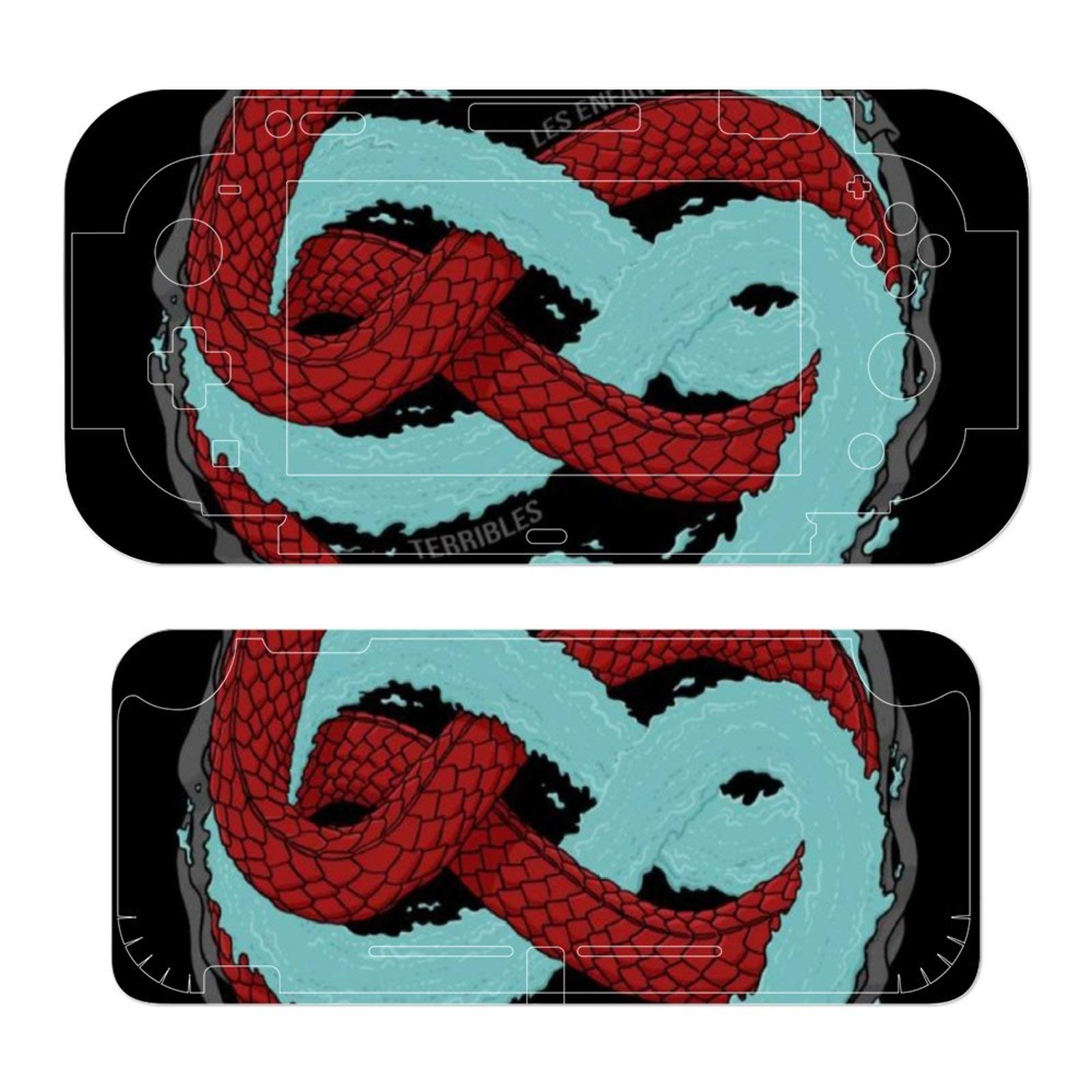 Twin Snakes Metal Gear Solid Theme Switch lite exclusive skin, Nintendo Switch sticker protective film, Switch full device exclusive skin sticker protective film