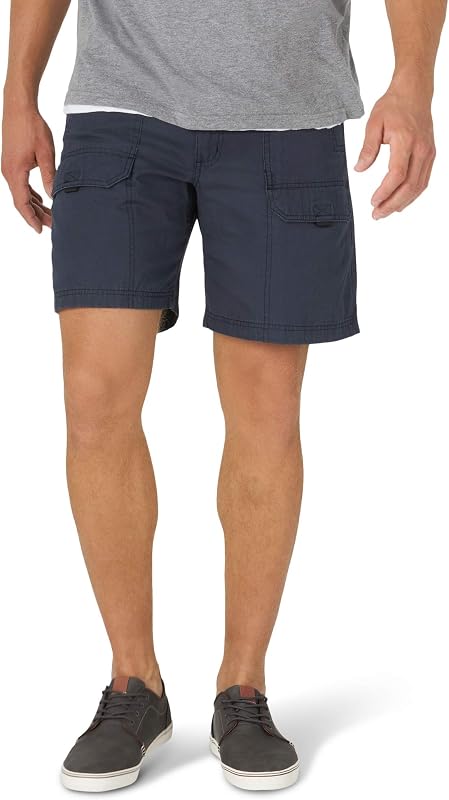 Wrangler Authentics Pantalón corto de senderismo utilitario de lona para hombre
