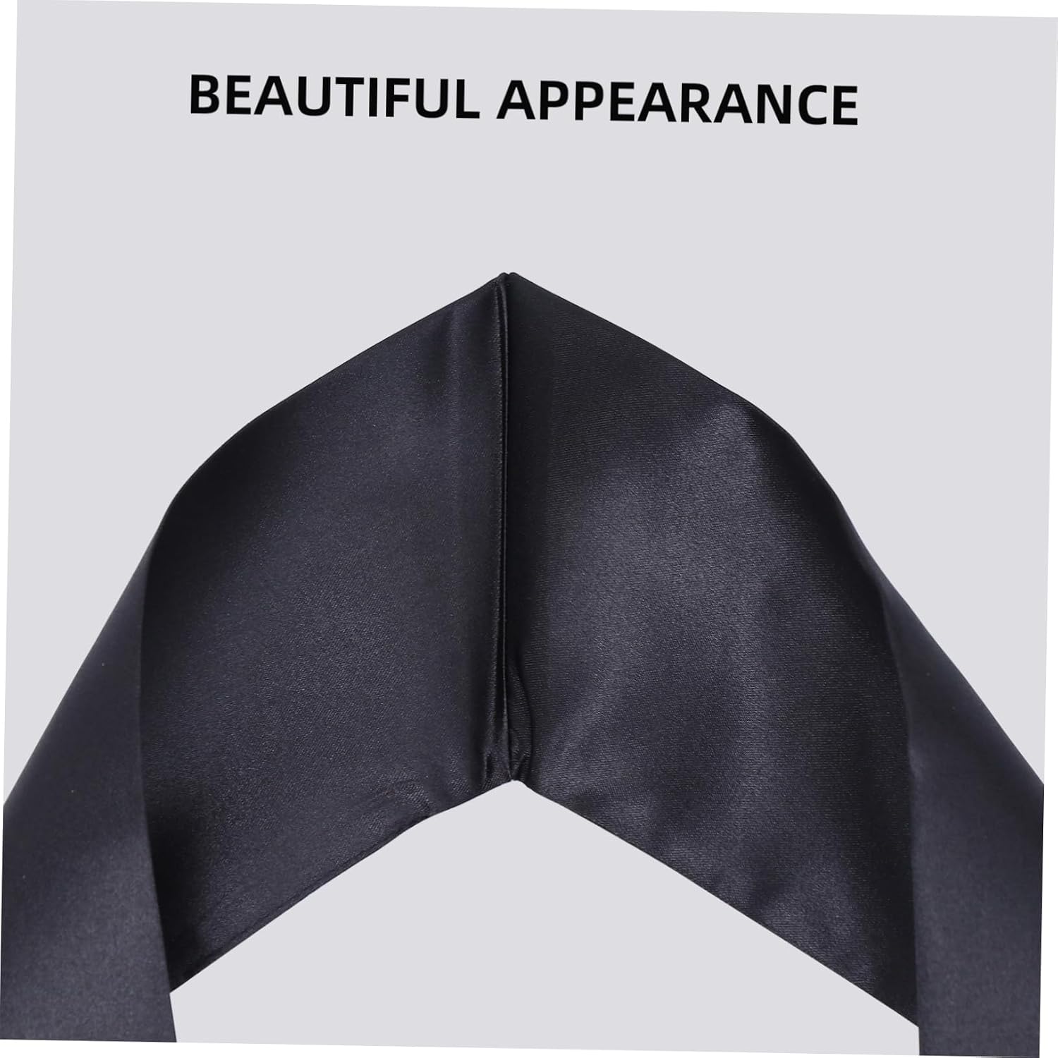 OUNONA 1Pc Unisex Graduation Stole Elegant Plain Sash for Graduation Ceremony Durable Satin Cloth Bright Color Accessory for Gown Washable Reusable
