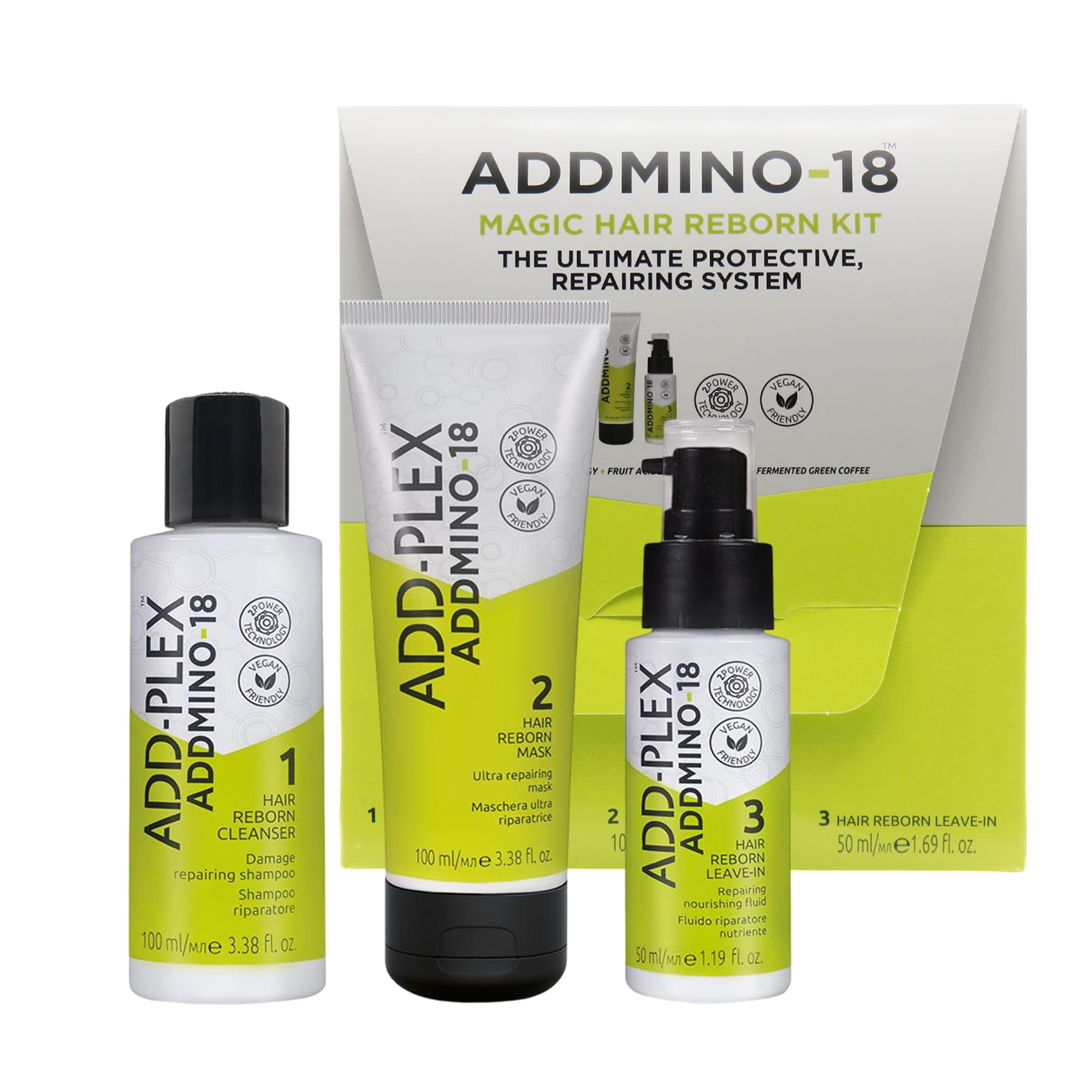Amazon.com : Hair Reborn Kit - Hair Shampoo 100ml, Mask 100ml