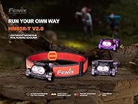 Vista 5 de fenix HM65R-T v2.0 Nebula recargable ligero para correr, al aire libre, trabajo y linterna profesional