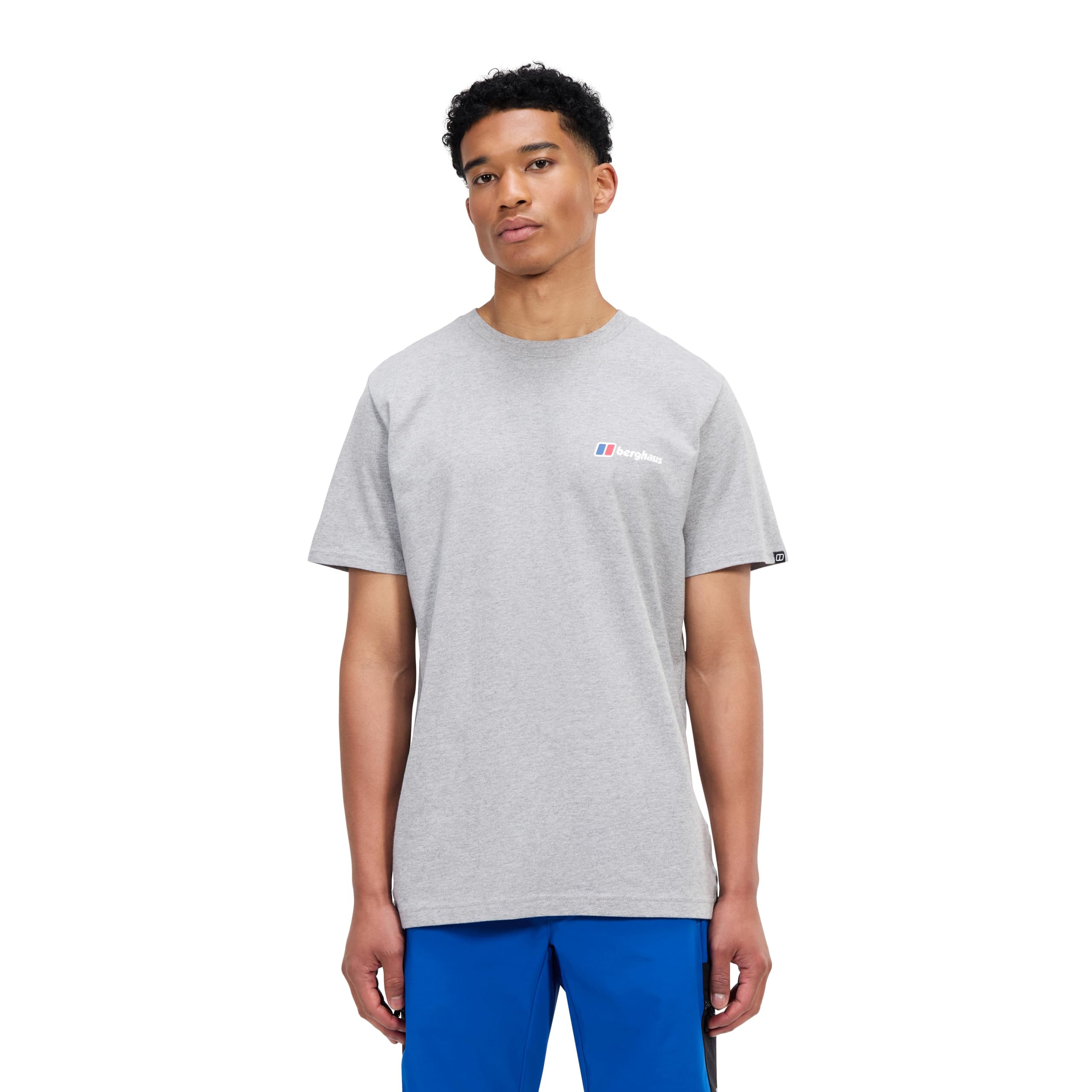 Berghaus Men's Class Logo T-Shirt, Grey, XS