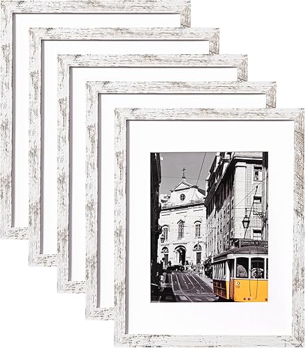 Vista 61 de eletecpro Juego de 10 marcos de fotos de 8 x 10 pulgadas, collage de fotos, decoración de pared, fotos de 5 x 7 con paspartú o de 8 x 10 pulgadas