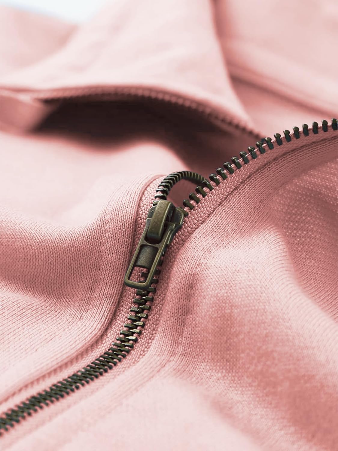 VISLILY Plus-Size-Sweatshirts for Women Oversized Half Zip Pullover Casual Long Sleeve Sweater Dressy Tops with Pocket XL-5XL - Image 5