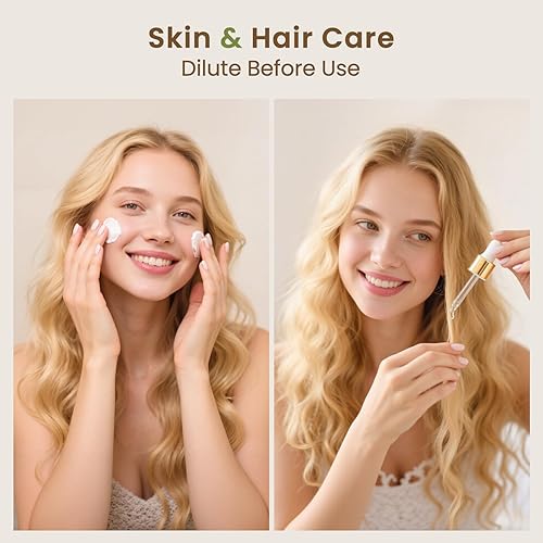 Miniatura 79 de HIQILI Aceite esencial de albahaca de 1 fl oz, 100% puro sin diluir para la piel, difusor, 1.0 fl oz