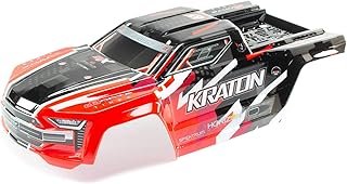 ARRMA 1/8 Painted Body with Decals, Red: KRATON 6S BLX, ARA406156