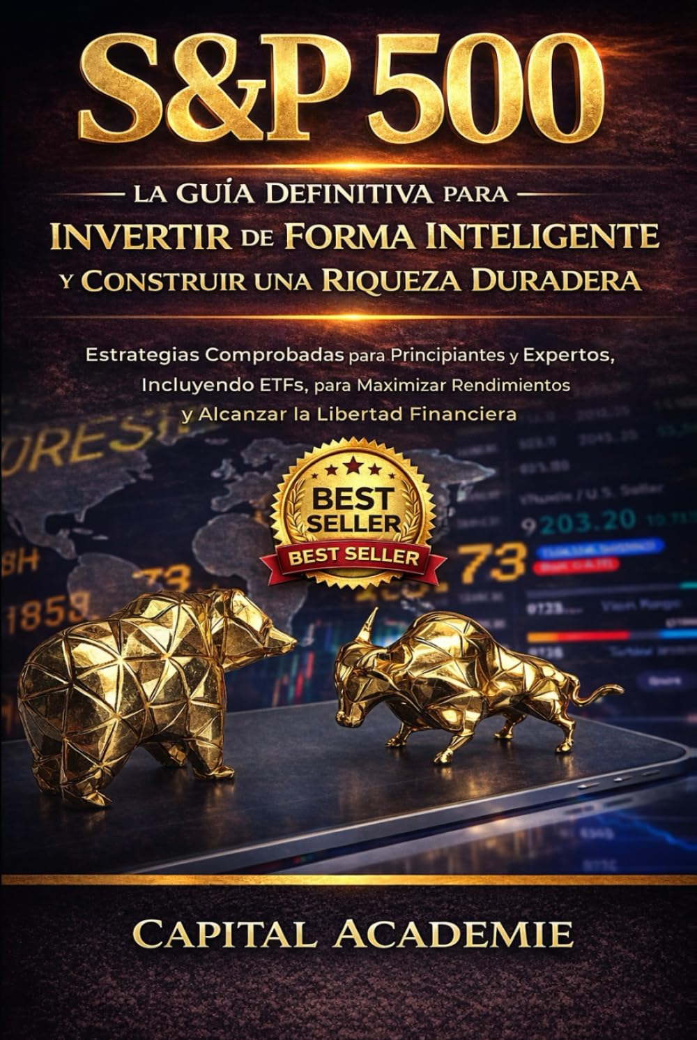 S&P 500: La Guía Definitiva para Invertir de Forma Inteligente y Construir una Riqueza Duradera: Estrategias Comprobadas para Principiantes y ... en el S&P 500, Nasdaq y ETFs apalanca)