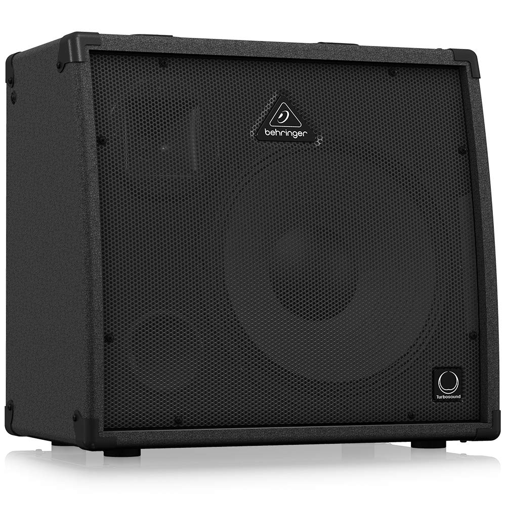 Behringer ULTRATONE KXD12 600 Watt 4-Kanal PA-System/Keyboard-Verstärker mit Original 12" Turbosound Lautsprecher, Klark Teknik Multi-FX Prozessor und FBQ Feedback Detection