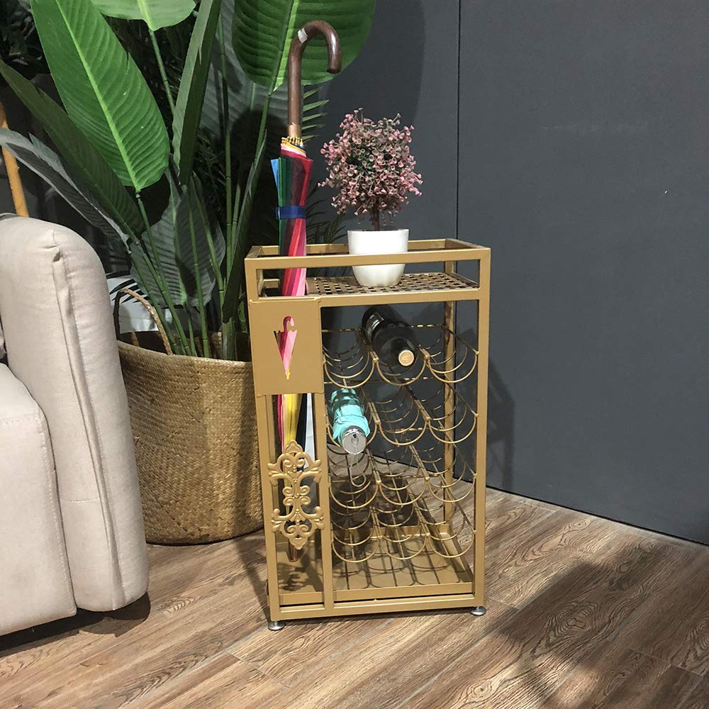 Porte-parapluie en métal élégant de qualité supérieure pour une entrée soignée et ordonnée