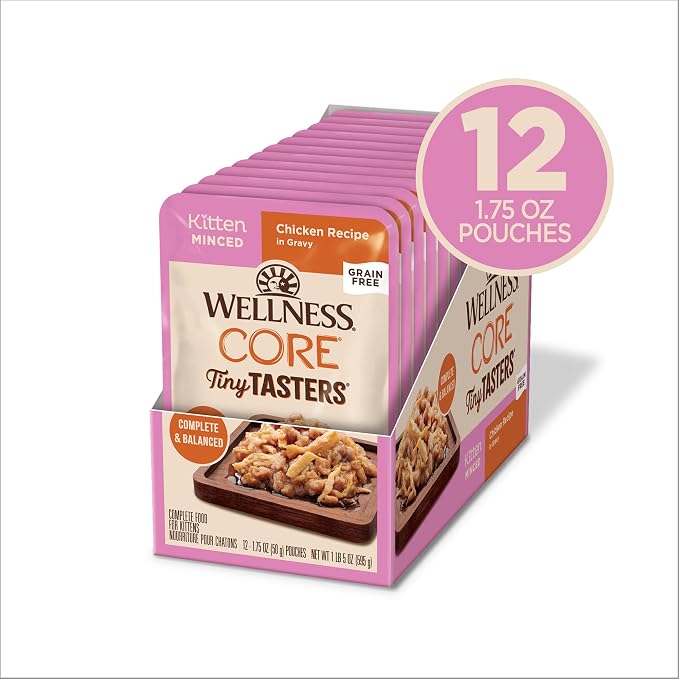 Wellness CORE Tiny Tasters Comida húmeda para gatitos miniatura 2