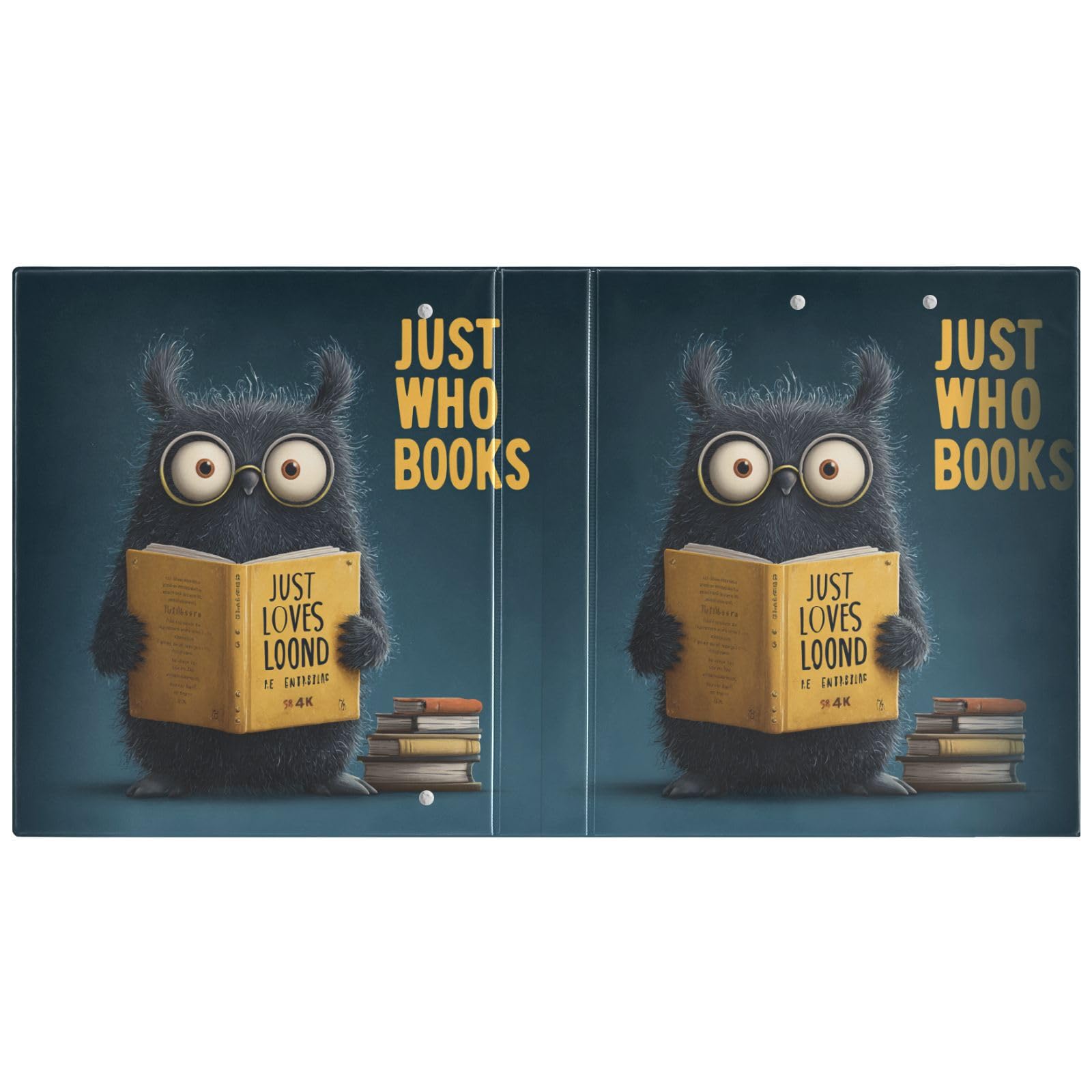 Reliures scolaires de 1 et 1/2 pouces - Joli livre de lecture animal