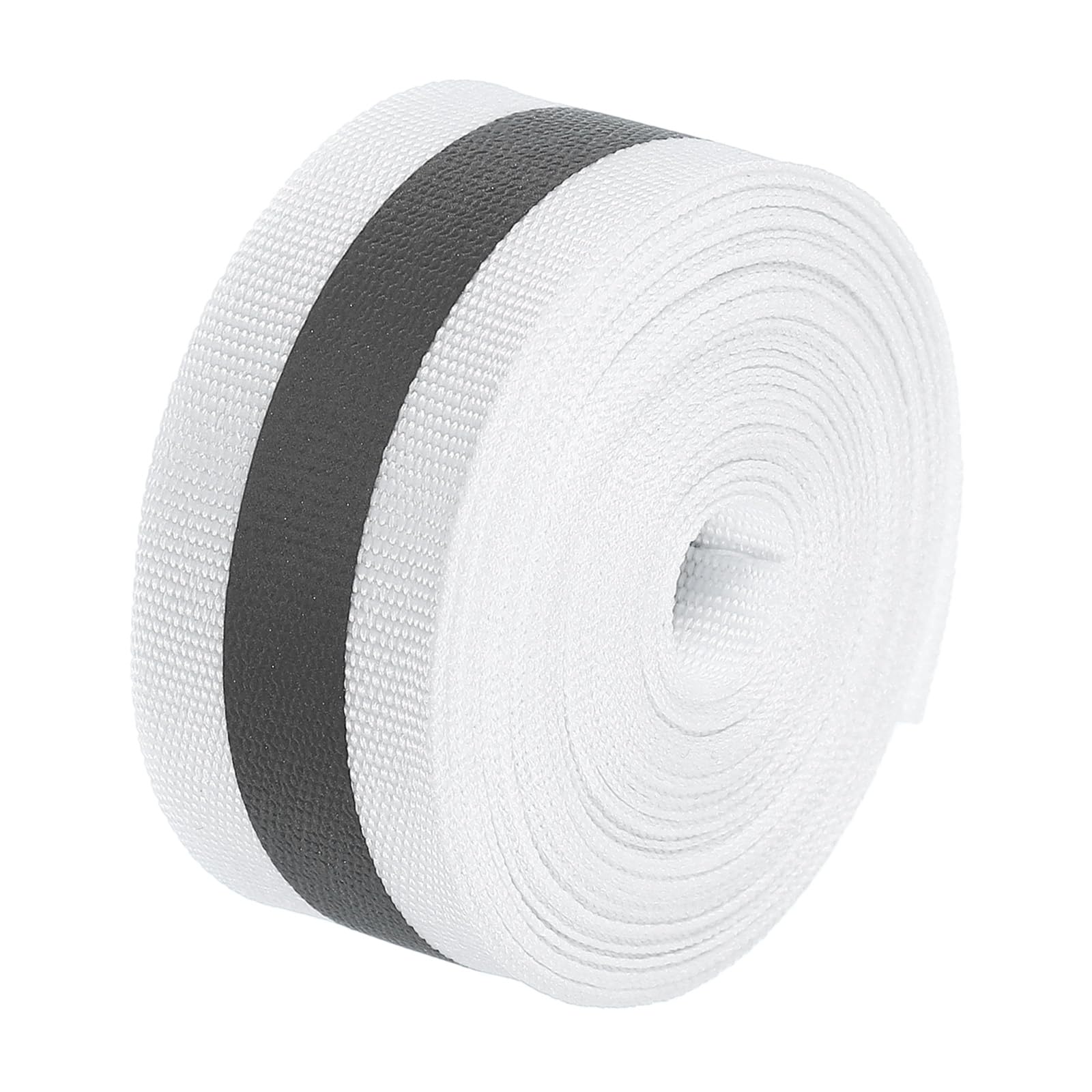 PATIKIL Reflective Tape Strip, 1" x 20FT High Visibility Reflective Strip Sew-on Reflective Tape DIY Safety Fabric Webbing for Bags Clothes Raincoats, White