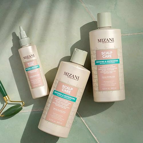 Vista 13 de MIZANI Scalp Care Dandruff Shampoo - Cleanses Hair & Scalp, For Curly Hair