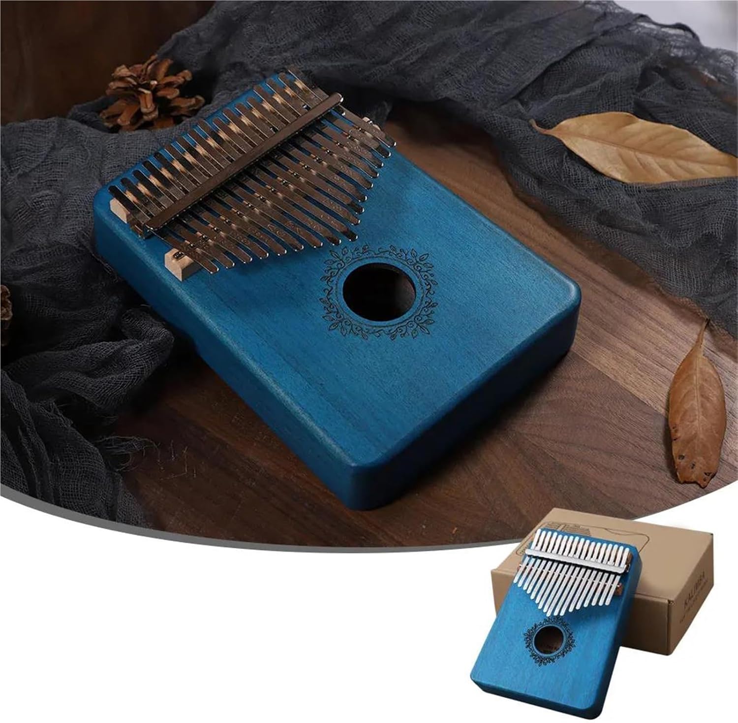 Beginners Kalimba Thumb Piano Beginner Finger Instrument Mini Practical 17 Key Kalimba