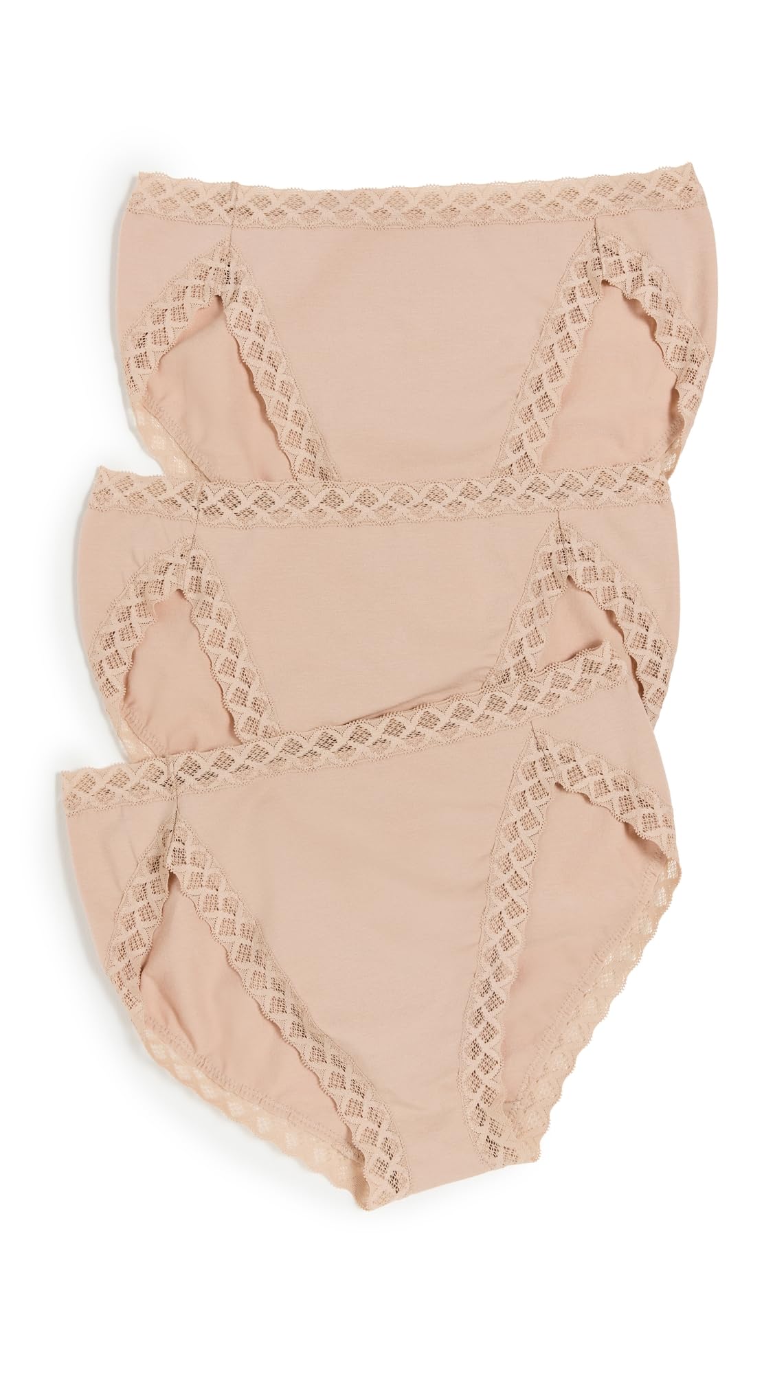 Natori Women's Bliss Cotton French Cut 3-Pack