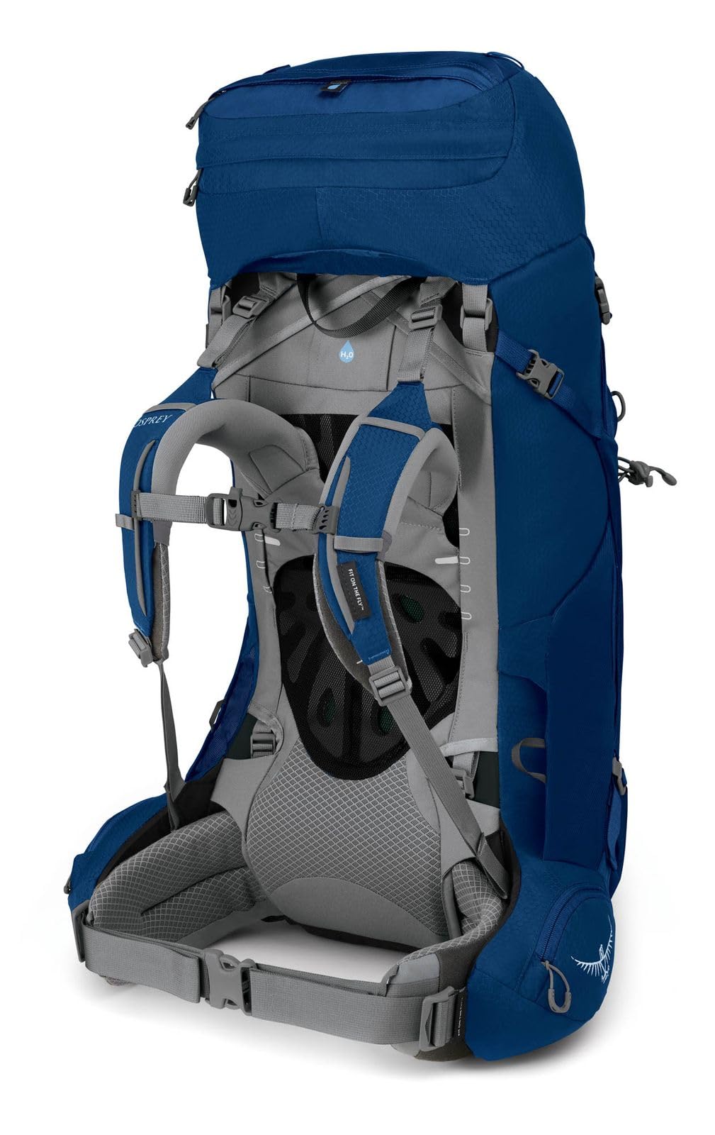 Osprey Ariel Zaino da trekking donna, 55L X-Small/Small, Ceramic Blue