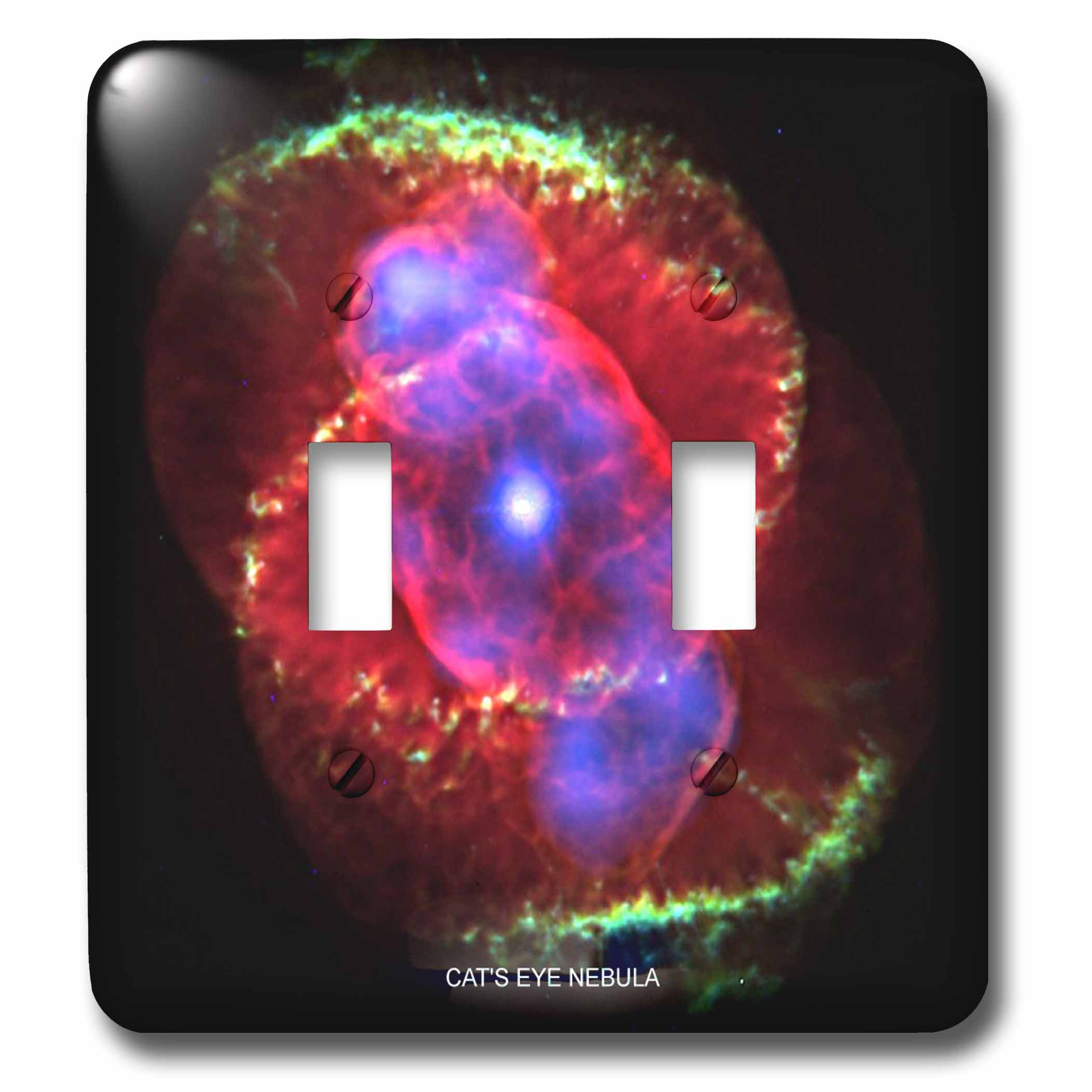 Funda para interruptor lsp_76792_2 diseño de galaxia y nebulosa 3dRose