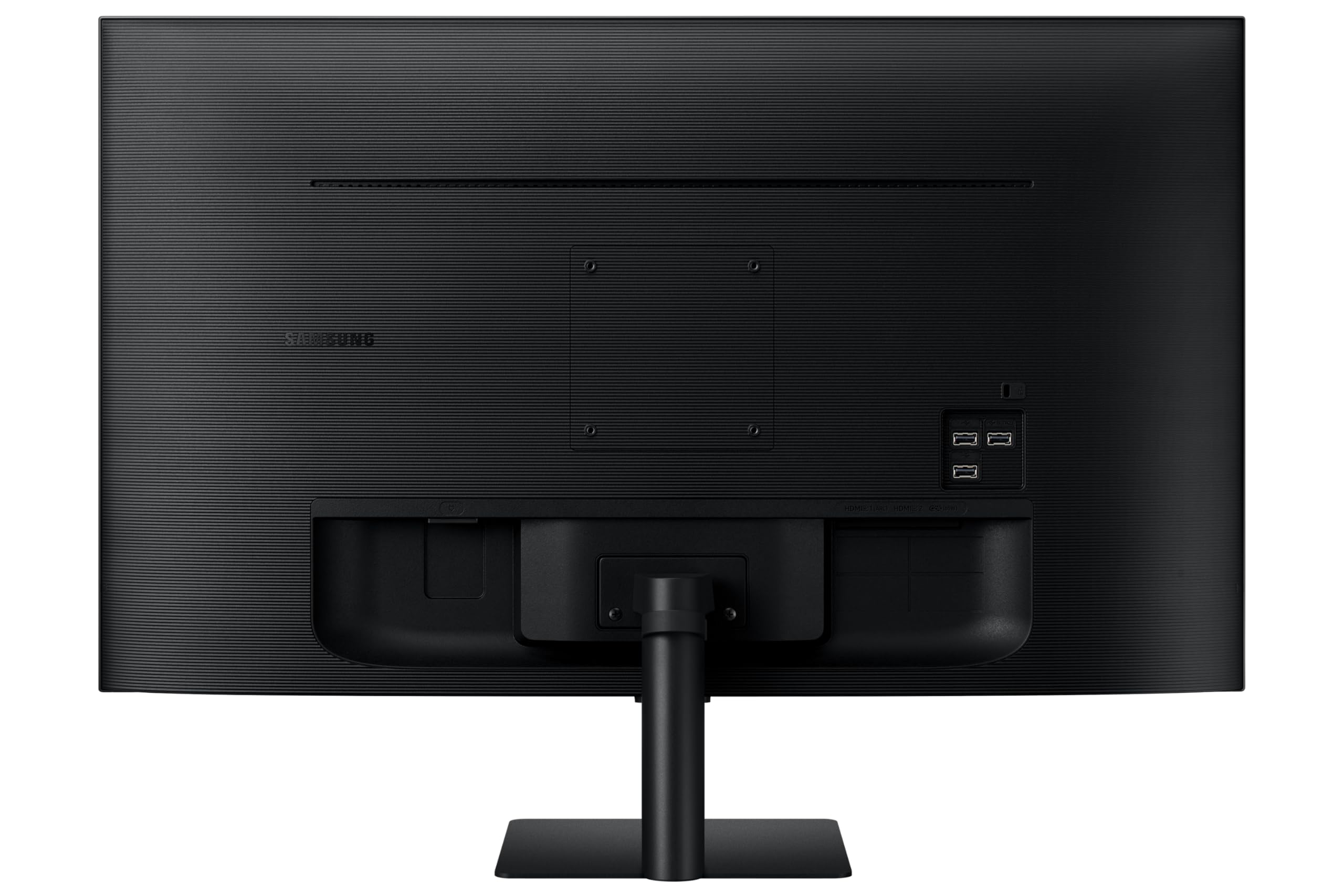 Samsung Smart Monitor M7 Noir - 32'' - Dalle VA, UHD 4K (3840 x 2160), 60Hz, 4ms, Inclinable, 2 x HDMI (2.0), USB-C (65W), 3 x USB-A, Smart TV, Gaming Hub, LS32DM702UUXEN