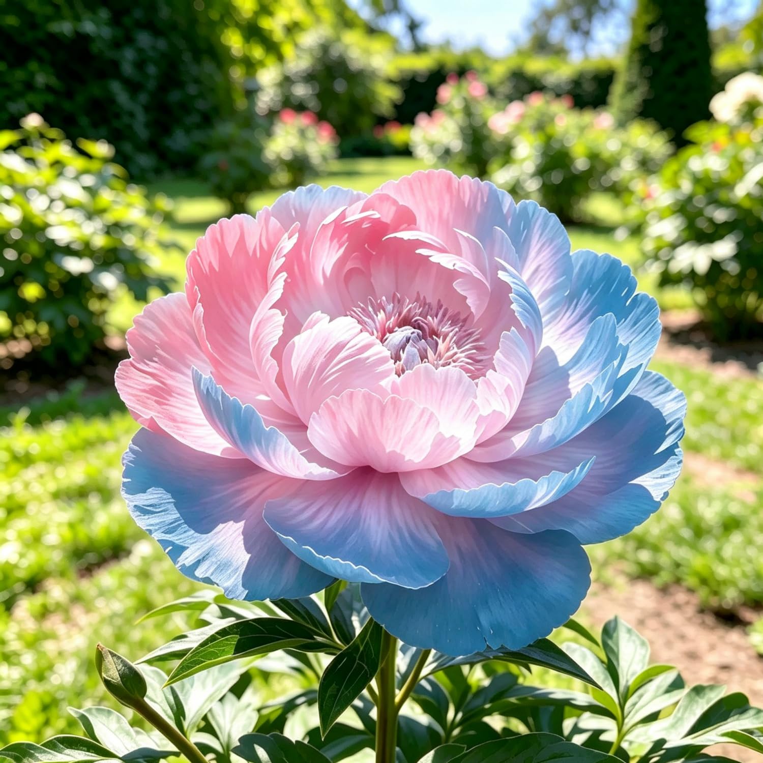 Peony : Vibrant and Colorful Flowers, Long-Lasting Bloom, Drought-Tolerant, top Choice for patios and Balconies Hardy Perennial, Excellent Display-100pcs-G — image 1
