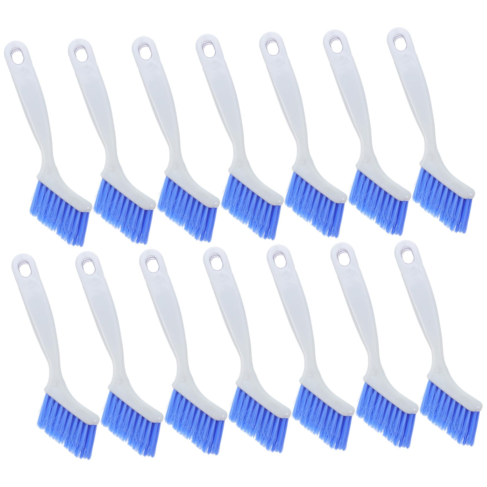 20 Piezas Cepillo Limpiador Ranuras y Grietas con Cerdas Nylon para Juntas de Puertas Ventanas y Cocina Herramienta Raspadora para Hornillos y Esquinas Difíciles