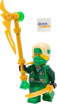 LEGO Ninjago Lloyd Crystalized Minifigure with Jagged Blade