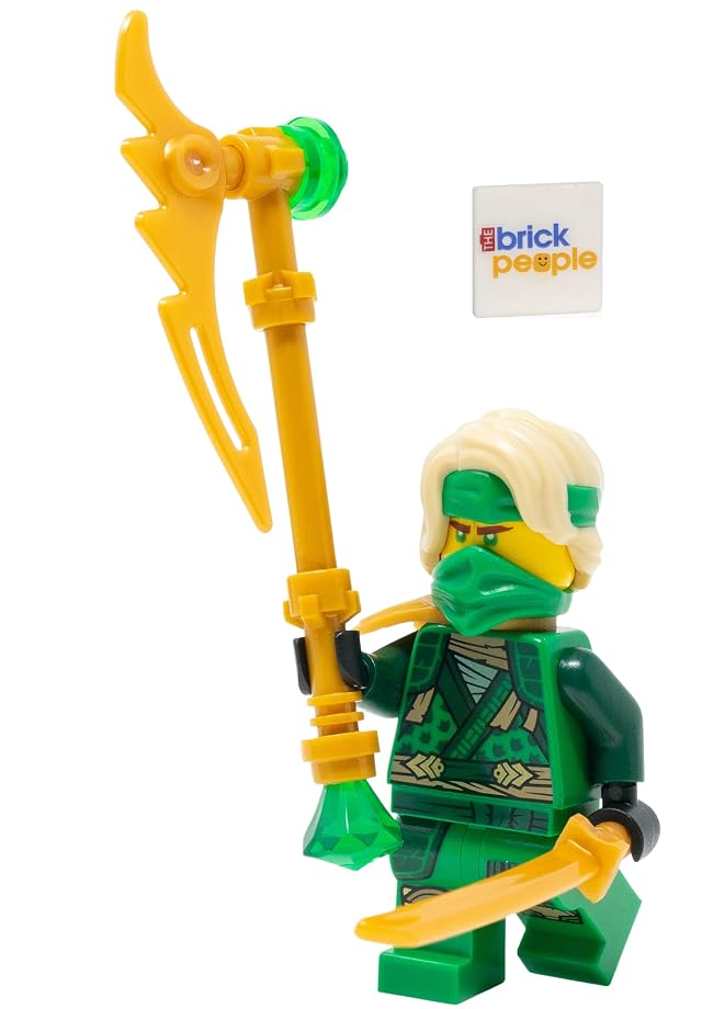 LEGO Ninjago Lloyd Crystalized Minifigure with Jagged Blade