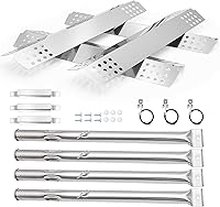 Vista 8 de Piezas de repuesto de parrilla para modelos Charbroil tru infrared 463241313 463241013, Char broil Commercial T22-D T47-D T36-D Piezas con escudos