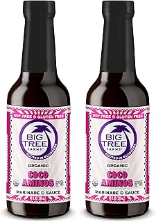 Big Tree Farms Coco Aminos Seasoning Sauce, 10 oz (Pack of 2)