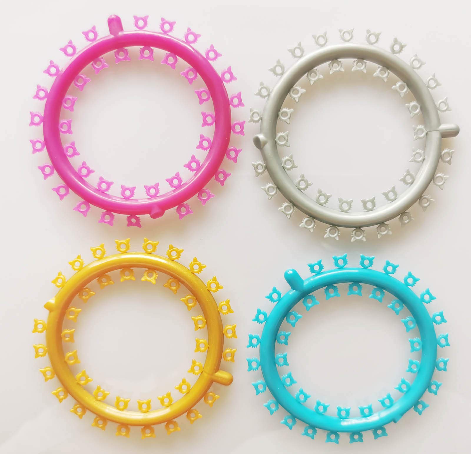 Dental Orthodontic Elastomeric Ligature Ties Cartoon Types Orthodontic Elastomeric O-rings Braces Random Color (1000pcs/bag)