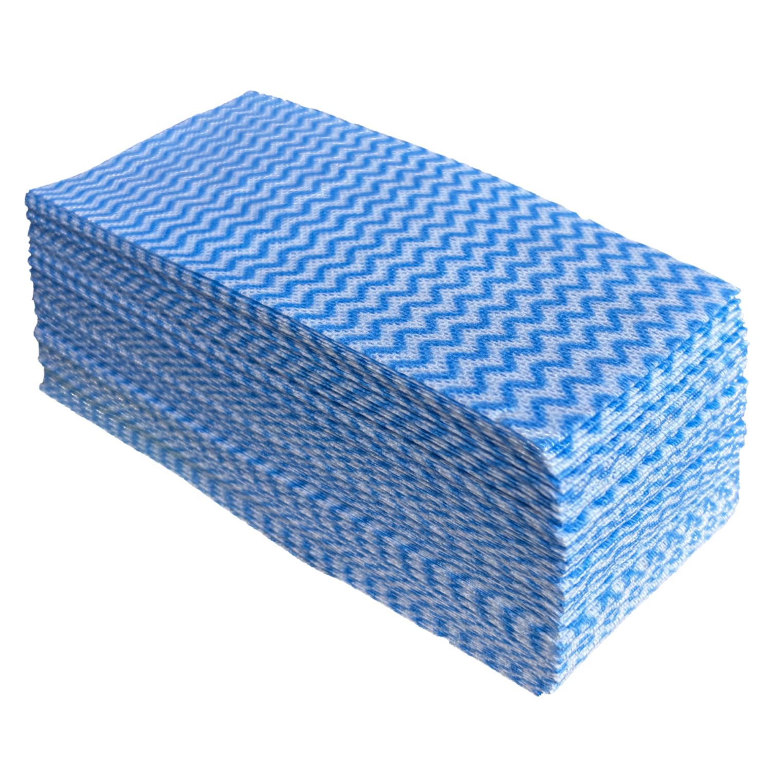 Faliuepe All Purpose Cloths Disposable Cleaning Blue J Cloths Gentle & Reusable for Household and Professional Cleaning Ideal for Polishing,Washing Dishes,20x40cm-50pack