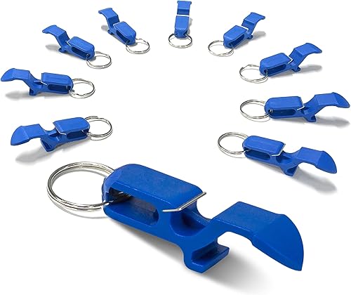 Miniatura 7 de GoPong Ultimate Beer Shotgun Opener - Keychain Tool 10 Pack - Great for Party Favors, Tailgating and More - Choose Your Color